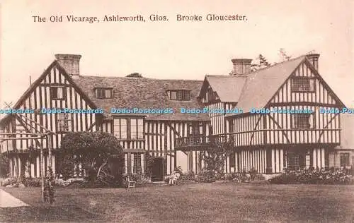 R547233 Old Vicarage Ashleworth Glos Brooke Gloucester F J Brooke