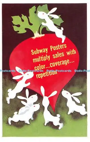 R541812 U-Bahn Poster multiplizieren Verkauf mit Farbabdeckung Wiederholung Dalkeith Po