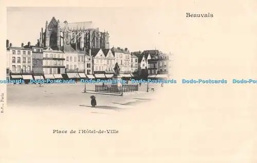 R545401 Beauvais Place de l Hotel de Ville B F