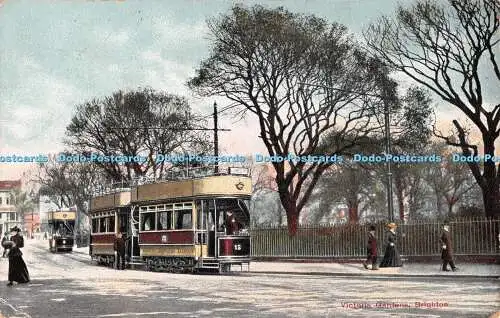 R549322 Brighton Victoria Gardens Stafford The Bazaar 1908