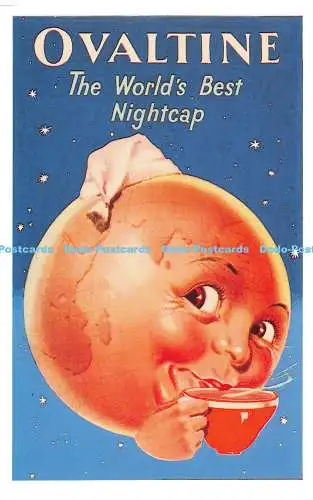 R541893 Ovaltine The World Best Nightcap Dalkeith Poster Card P 252 Anonymous 19
