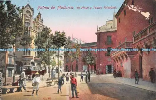 R545459 Palma de Mallorca El Hotel y Teatro Principal A M No 65