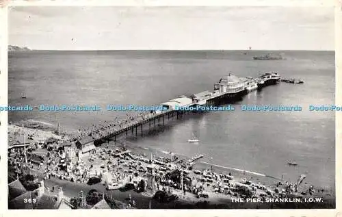 R543031 Shanklin I O W The Pier 1958