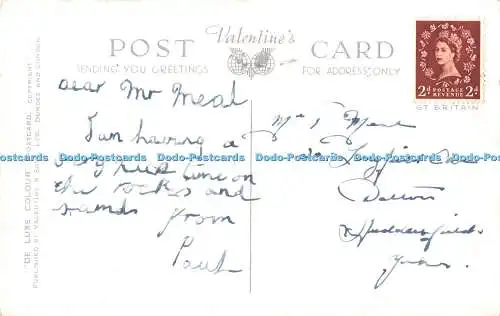 R547337 High Tide at Heysham Point 207666 De Luxe Farbpostkarte Valentinstag