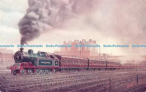 R549393 G C R Eggenzug verlässt Marylebone No 41 The Locomotive Publishing