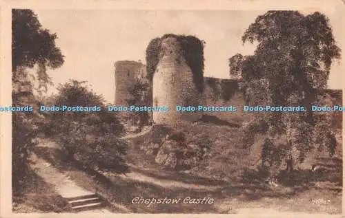 R543121 Chepstow Castle F Frith Postkarte