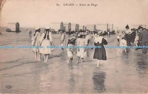R545571 84 Calais Scene de Plage E L D
