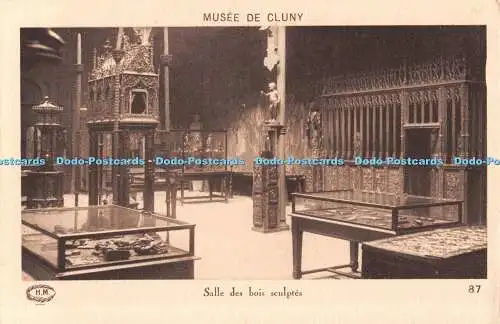 R547438 H M Musee de Cluny Salle des bois sculptures 87