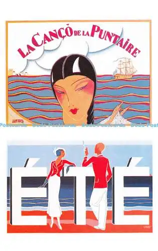 R542039 La Canco de la Puntaire Ete Dalkeith Poster Karte P 284 Llantas Caddy Mul
