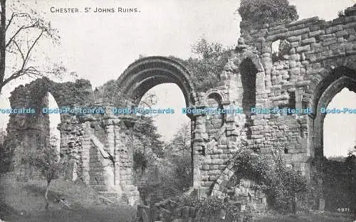 R547499 Chester St Johns Ruins 4871 Grano Series Photochrom