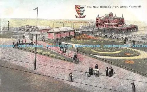 R547509 Great Yarmouth The New Britania Pier A S Cooper