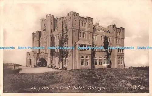 R545693 King Arthurs Castle Hotel Tintagel A F S TTL 88 Friths Serie 1951