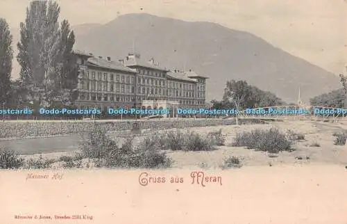 R543231 Gruss aus Meran Meraner Hof Rommler und Jonas