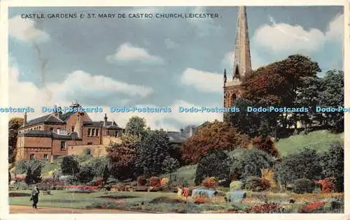 R545699 Schlossgärten und Kirche St Mary De Castro Leicester Dennis 1962