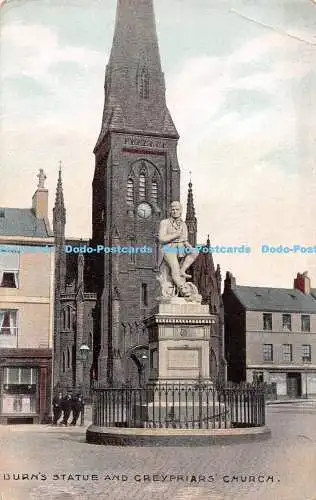 R549581 Burn Statue and Greyfriars Church The Eglinton Series R G