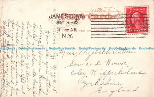 R543253 Sonnenuntergang am Chautauqua Lake Monarch Stationery and Paper Company