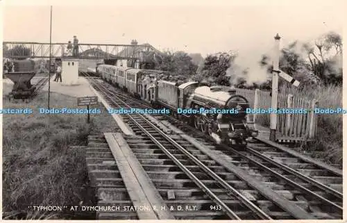 R545754 Typhoon at Dymchurch Station R H and D Rly 9433 Norman Shoesmith and Eth