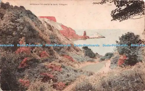 R545766 Annäherung an Ansteys Cove Torquay Geo P Coves Bibliothek 1927