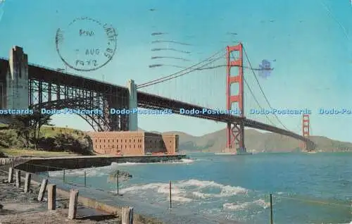 R547617 Fort Point and the Golden Gate Bridge Smith Neuheit H S Crocker