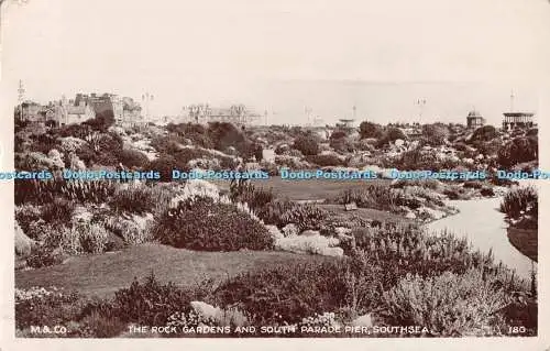 R543319 Southsea The Rock Gardens and South Parade Pier M RP