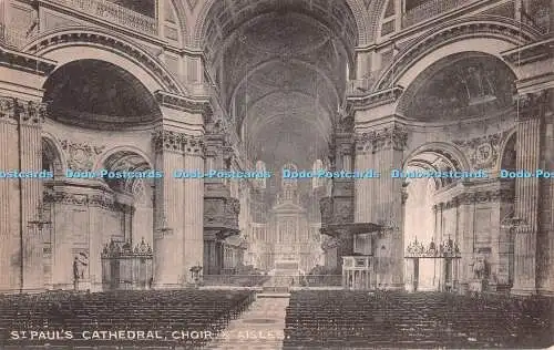 R543351 St Paul Cathedral Choir and Aisles The London Stereoscopic Company Serie