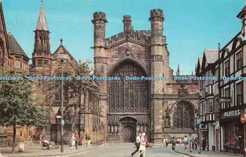 R547656 Chester Cathedral The West Front Photo Precision Limited Colourmaster In