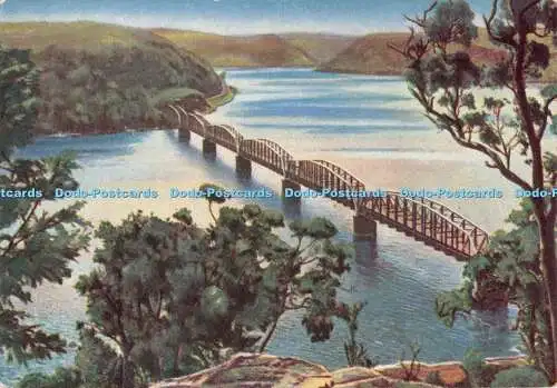 R547657 New South Wales Hawkesbury River Bridge Our Glorious Empire Godfrey Phil