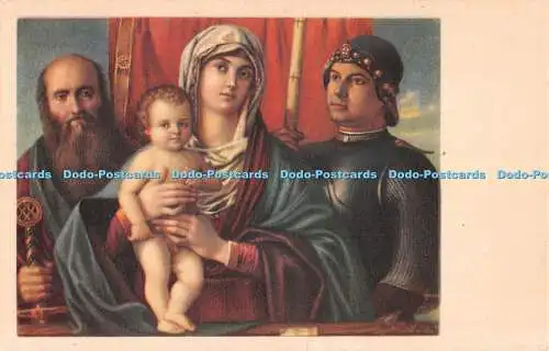 R543361 Venezia RR Gallerie Madonna Fra Due Santi Giovanni Bellini S Marco A T V