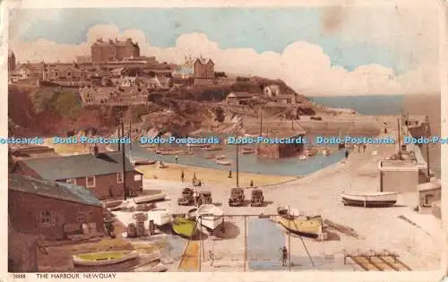 R547785 Newquay The Harbour Harvey Barton 1955