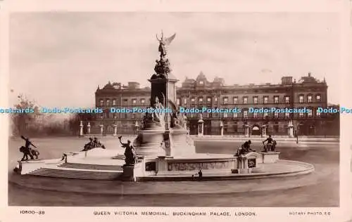 R547786 London Buckingham Palace Queen Victoria Memorial Rotary Photo