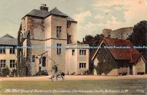 R545943 Well House and Governors Residence Carisbrooke Castle Nr Newport I o W K