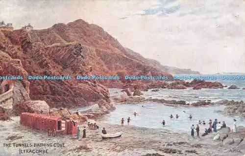 R547822 Ilfracombe The Tunnels Bathing Cove J Salmon A R Quinton