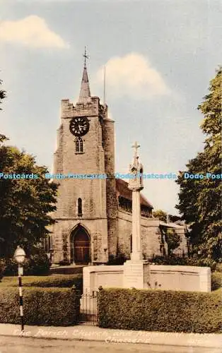 R549893 Die Pfarrkirche und Denkmal Chatteris F Frith