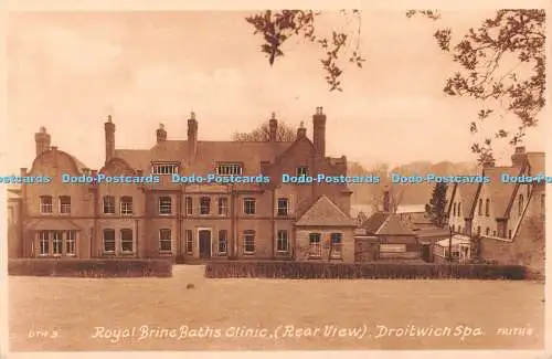 R543543 DTH 3 Royal Sole Baths Clinic Rückansicht Droitwich Spa Friths Serie