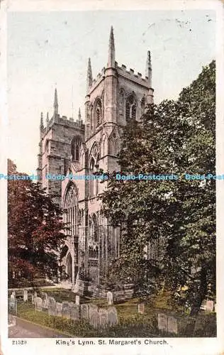 R546065 King Lynn St Margaret Church 1906