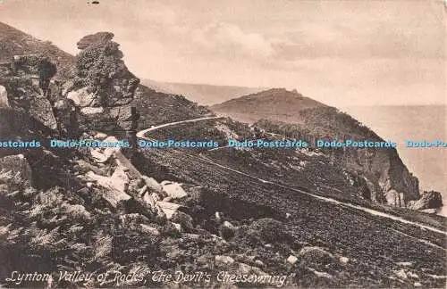 R547921 Lynton Valley of Rocks The Devil Cheesewring F Frith No 59386