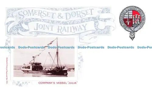 R543633 Somerset and Dorset Joint Railway Companys Schiff Julia Dalkeith Bild