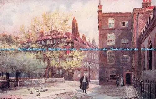 R547948 Clifford Inn Inns of Court and Chancery Tuck Oilette Postkarte Nr. 1537