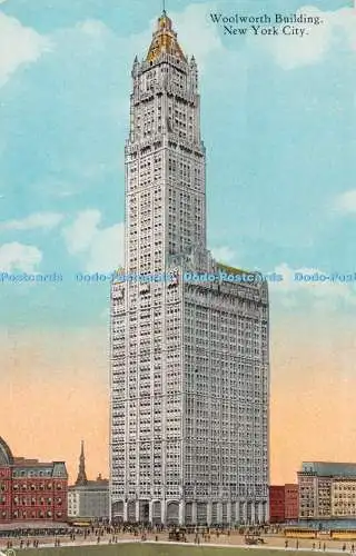 R546125 New York City Woolworth Gebäude F W Woolworth C T Photochrom