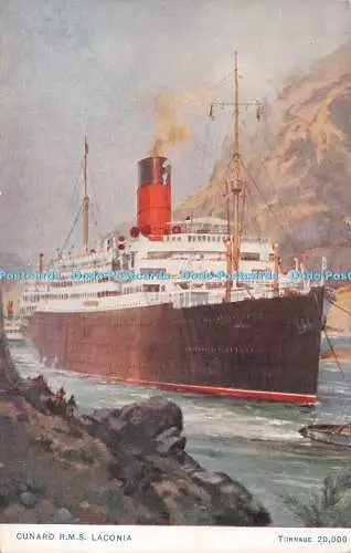 R546130 Cunard R M S Laconia