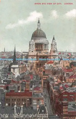 R548008 Birds Eye View of City London