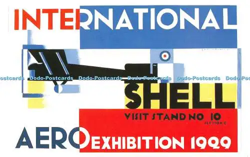 R543706 International Shell Visit Stand No 10 Aero Exhibition 1999 First of Merc