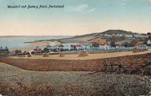 R550097 Woodhill and Battery Point Portishead Valentines Series 1915