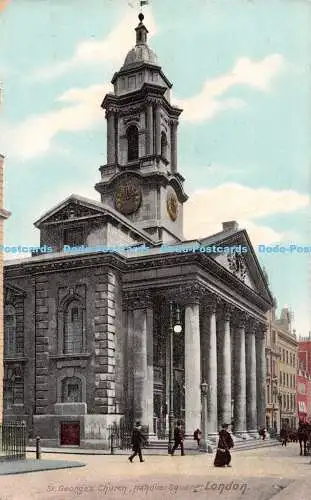 R546192 London Hanover Square St George Church F Hartmann Real Glossy Serie 190