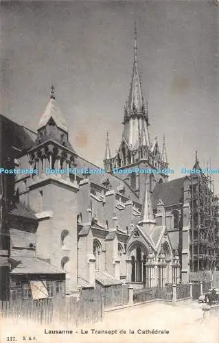 R546196 Lausanne Le Transept de la Cathedrale B und F