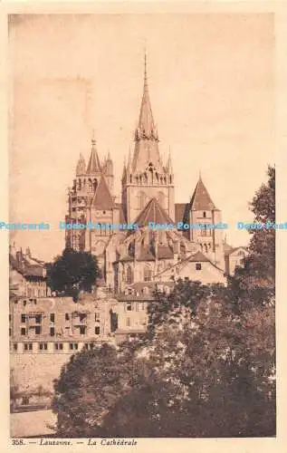 R546197 Lausanne La Cathedrale S A D A G Secheron