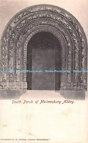 R546212 South Porch of Malmesbury Abbey N Riddick