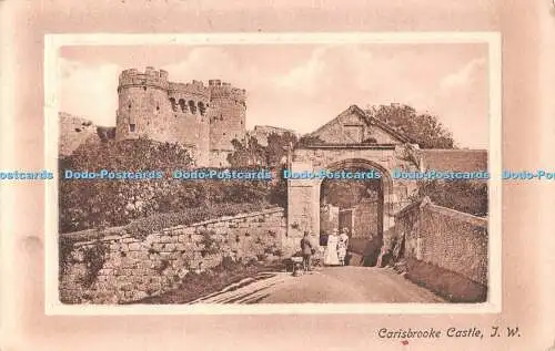 R550148 Carisbrooke Castle I W J Welch 1915