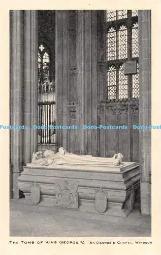 R546262 Windsor St George Chapel The Tomb of King George V Tuck