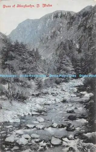 R548102 Pass of Aberglaslyn N Wales Artistic Publishing A Mountain Pass No 2031